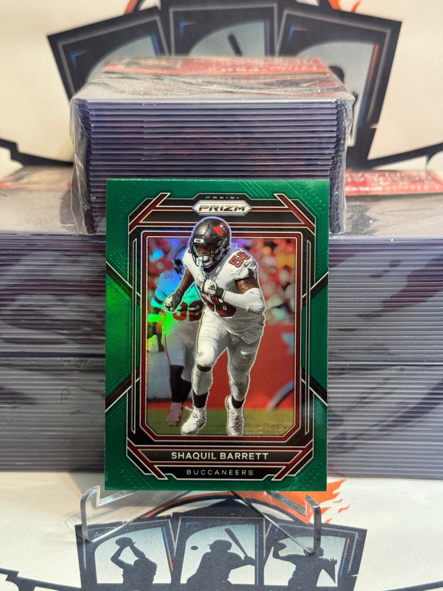 2022 Panini Prizm (Green Prizm) Shaquil Barrett #278