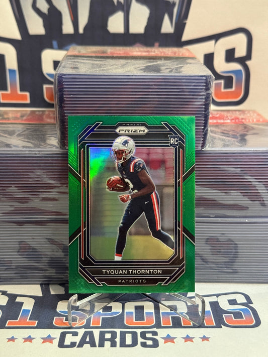 2022 Panini Prizm (Green Prizm) Tyquan Thornton Rookie #328