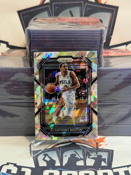 2022 Panini Prizm (Ice Prizm) De'Anthony Melton #36