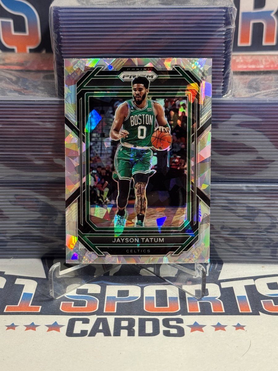 2022 Panini Prizm (Ice Prizm) Jayson Tatum 17