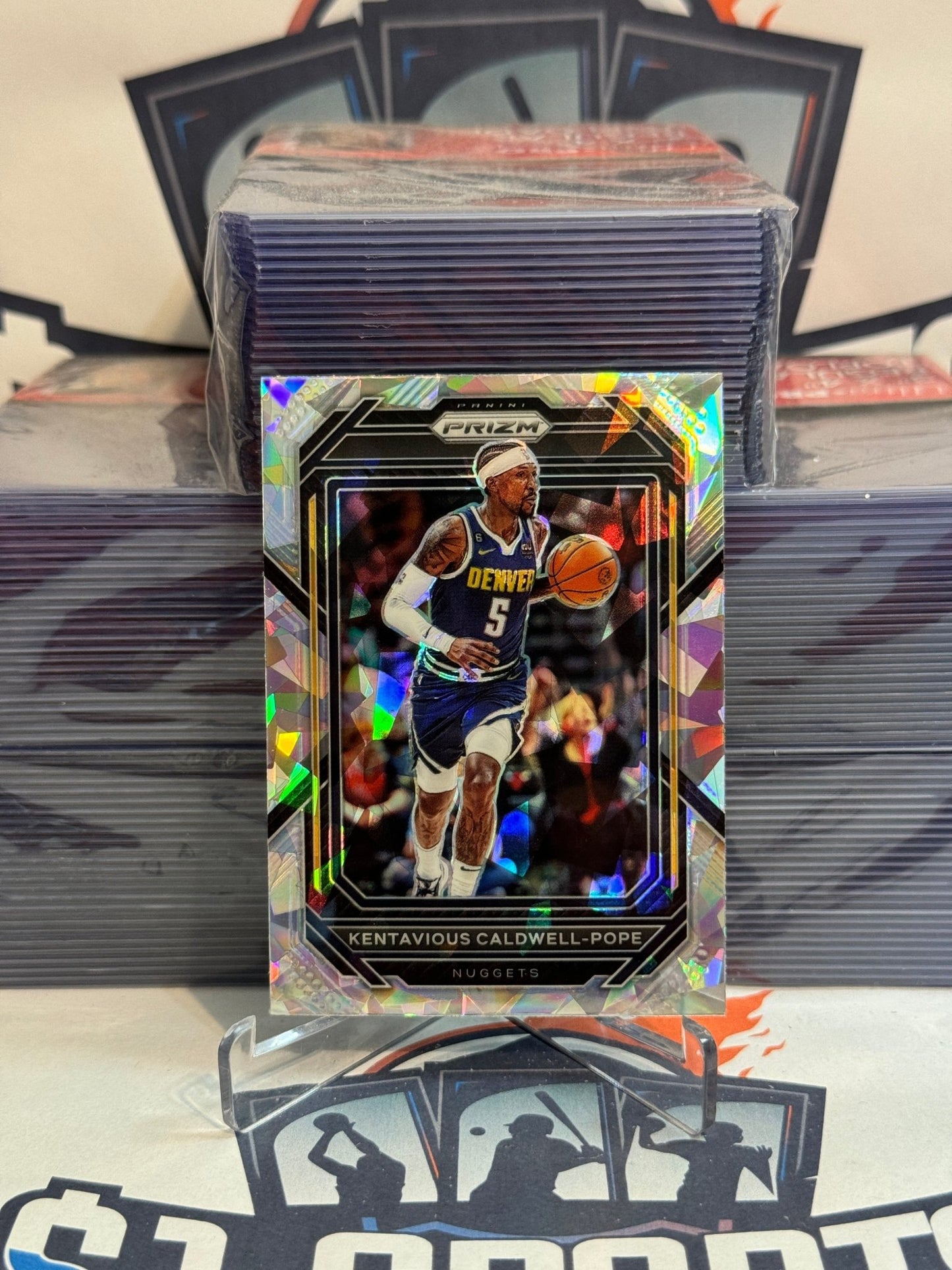 2022 Panini Prizm (Ice Prizm) Kentavious Caldwell - Pope #33