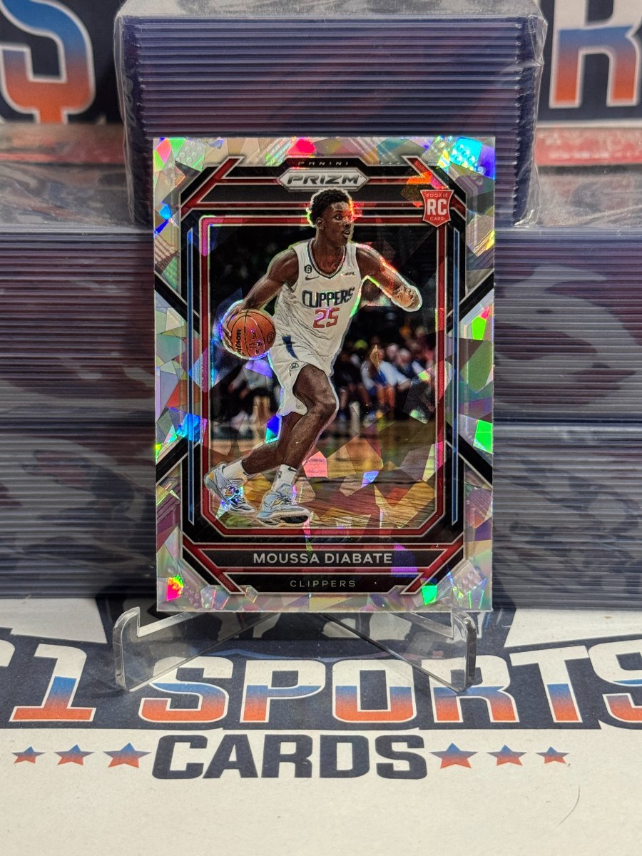 2022 Panini Prizm (Ice Prizm) Moussa Diabate Rookie 262