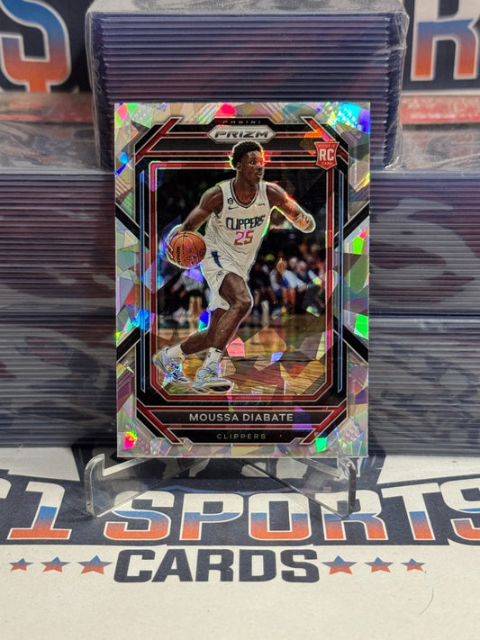 2022 Panini Prizm (Ice Prizm) Moussa Diabate Rookie 262