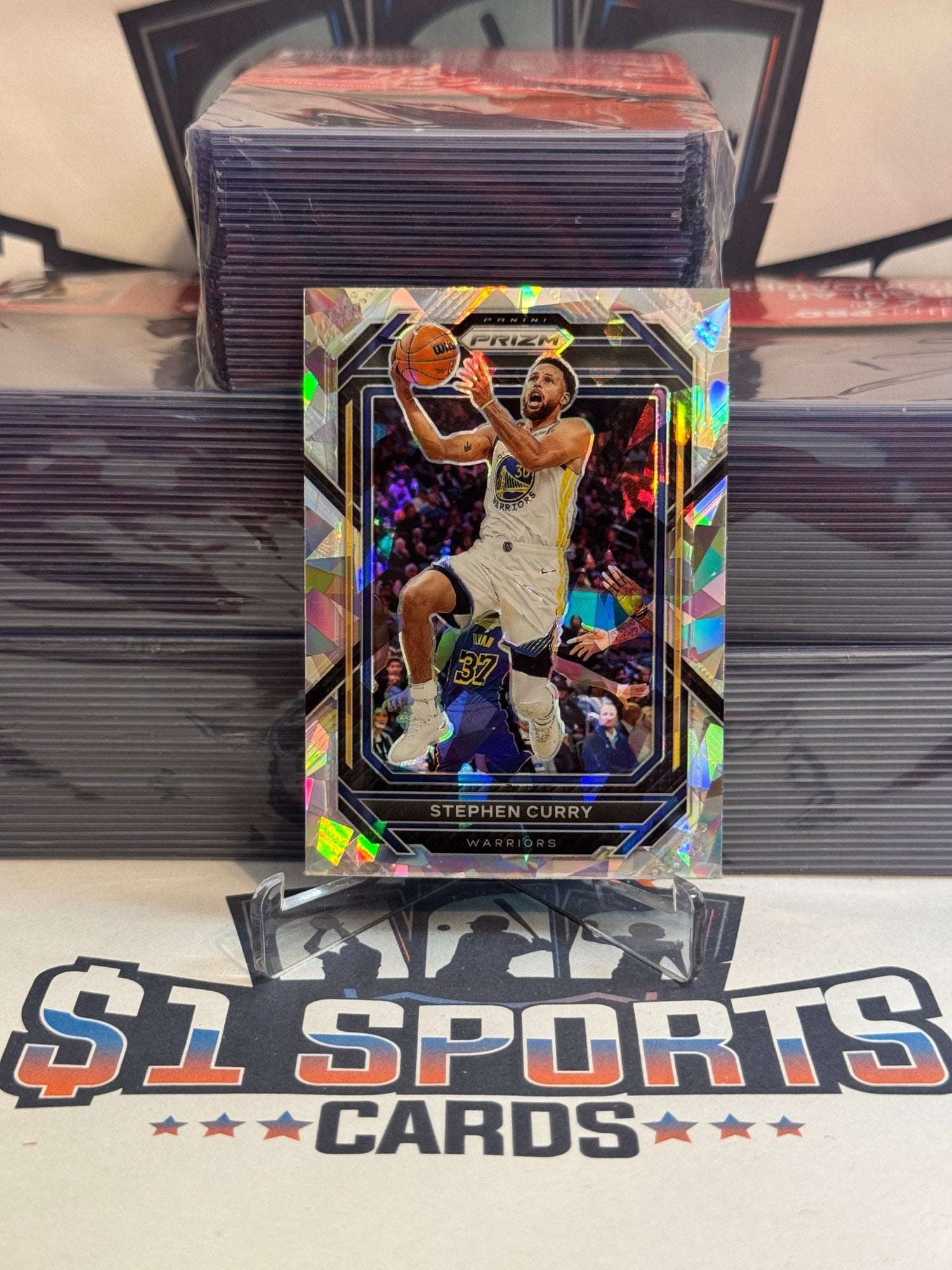 2022 Panini Prizm (Ice Prizm) Stephen Curry #101