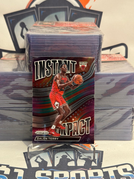 2022 Panini Prizm (Instant Impact) Dalen Terry Rookie #6