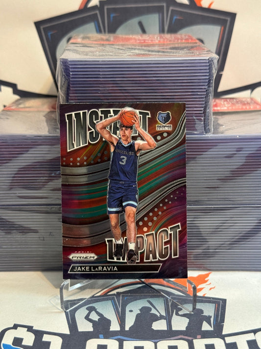2022 Panini Prizm (Instant Impact) Jake LaRavia Rookie #17