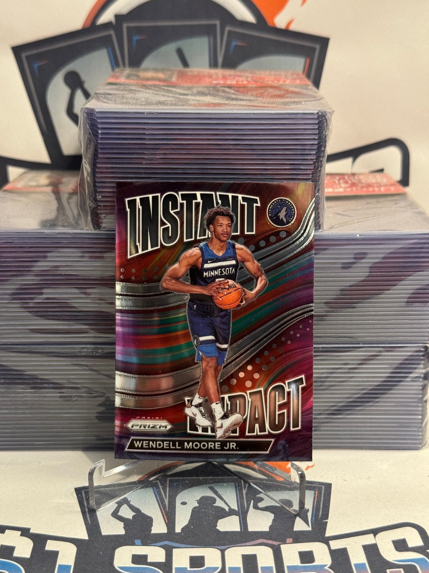 2022 Panini Prizm (Instant Impact) Wendell Moore Rookie #20