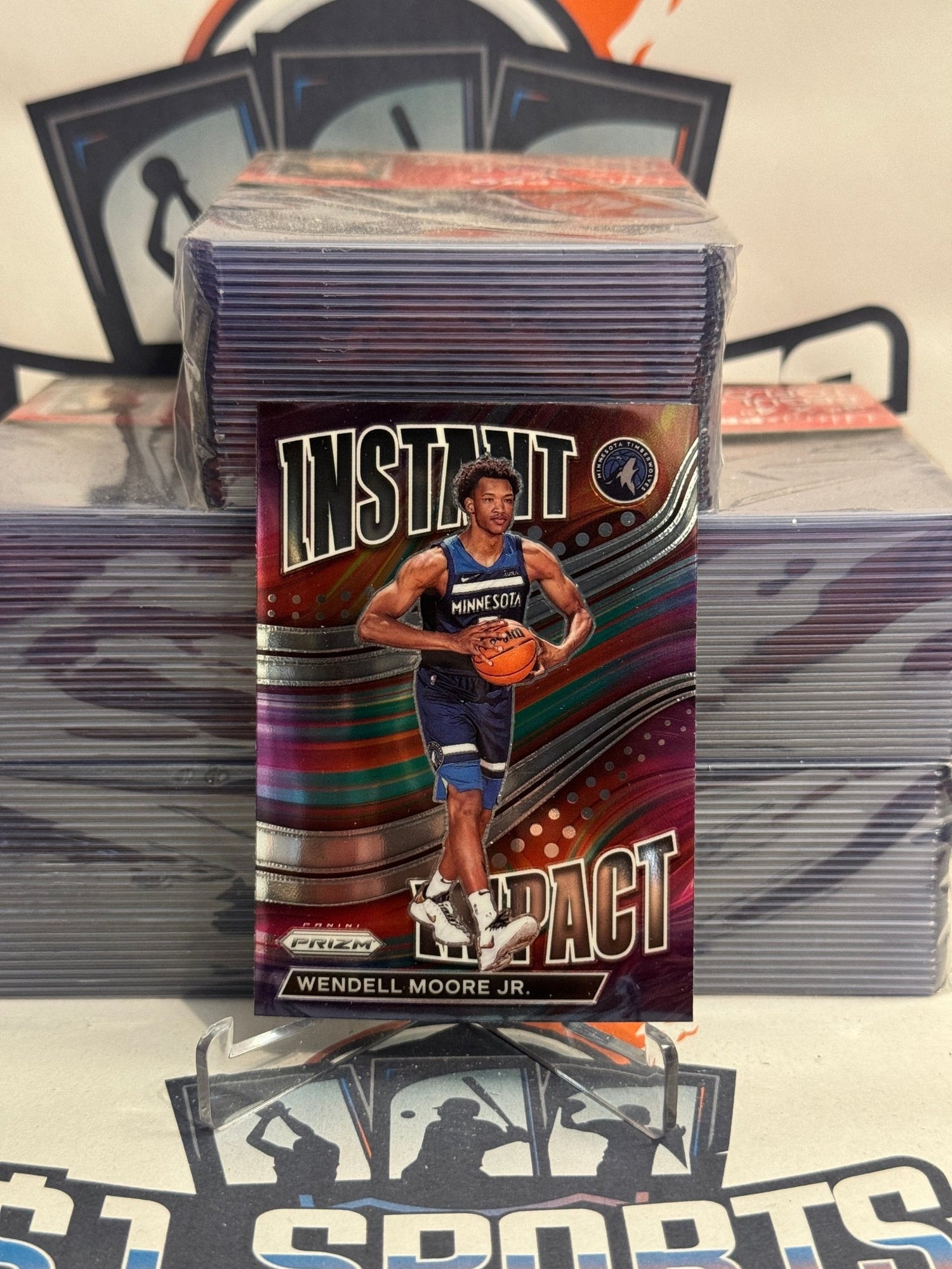 2022 Panini Prizm (Instant Impact) Wendell Moore Rookie #20