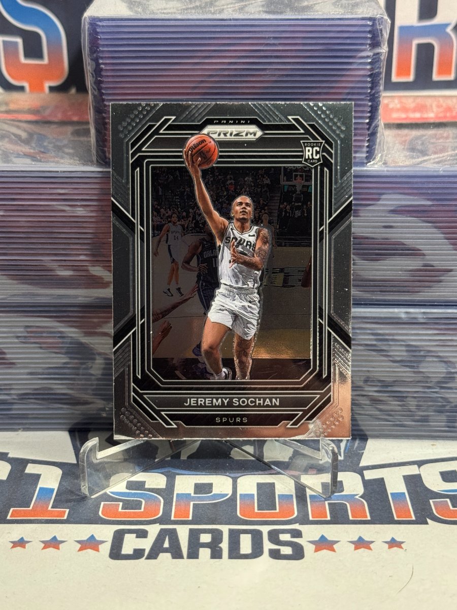 2022 Panini Prizm Jeremy Sochan Rookie 263