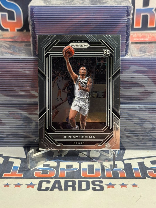 2022 Panini Prizm Jeremy Sochan Rookie 263
