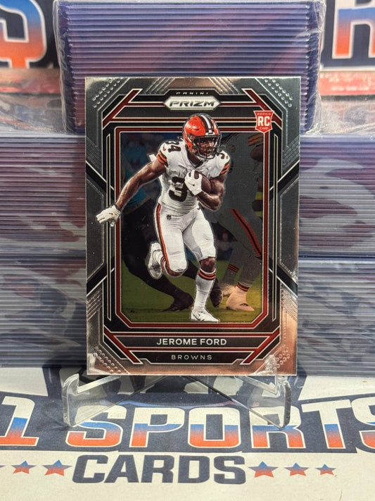 2022 Panini Prizm Jerome Ford Rookie 346