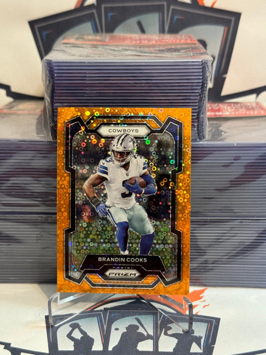 2022 Panini Prizm (Orange Disco Prizm) Brandin Cooks #71