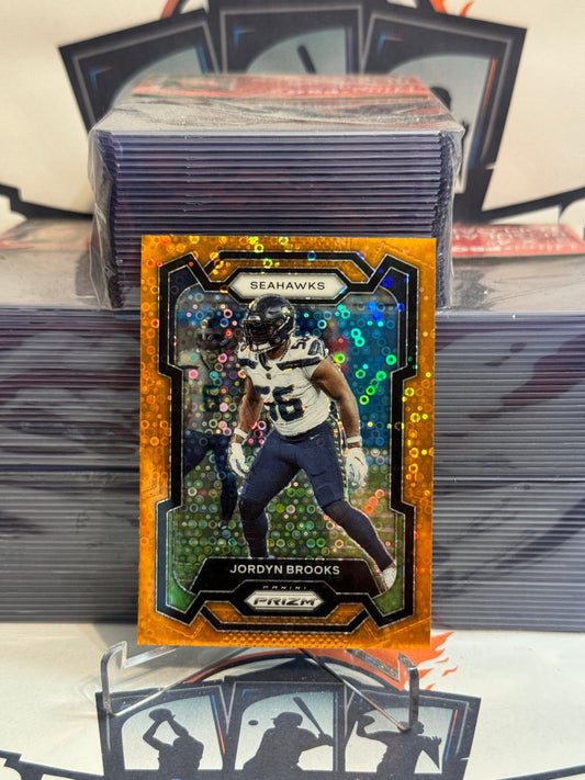 2022 Panini Prizm (Orange Disco Prizm) Jordyn Brooks #260