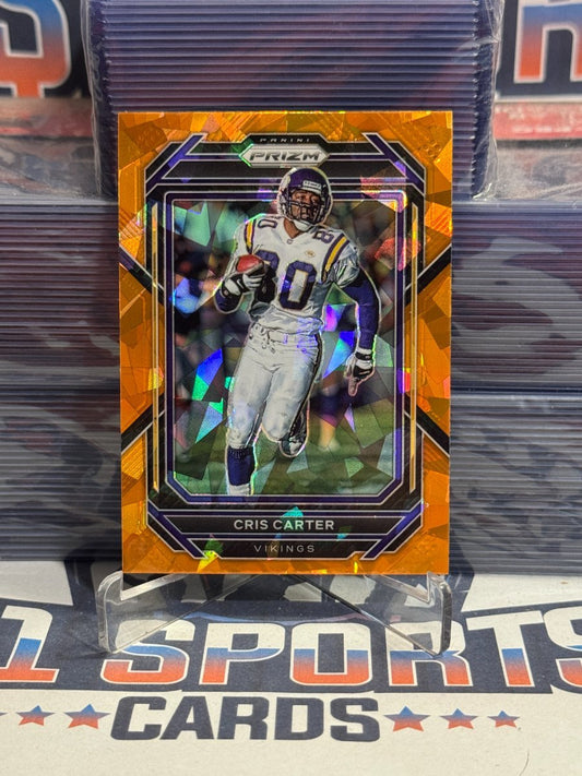 2022 Panini Prizm (Orange Ice Prizm) Cris Carter 196