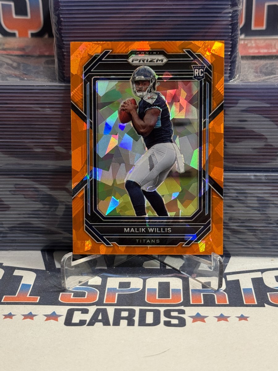 2022 Panini Prizm (Orange Ice Prizm) Malik Willis Rookie 303