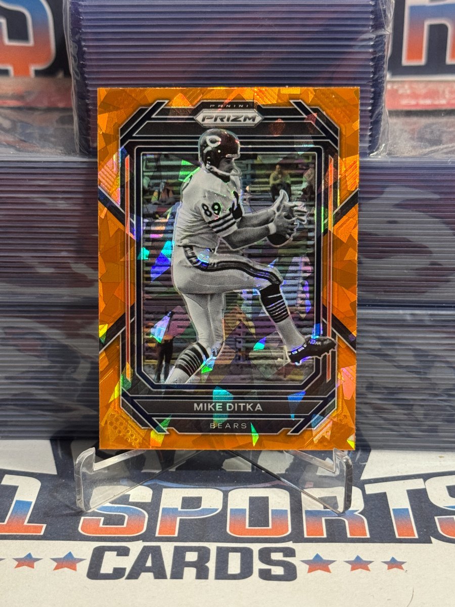 2022 Panini Prizm (Orange Ice Prizm) Mike Ditka 55