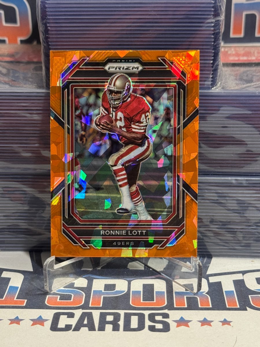 2022 Panini Prizm (Orange Ice Prizm) Ronnie Lott 272