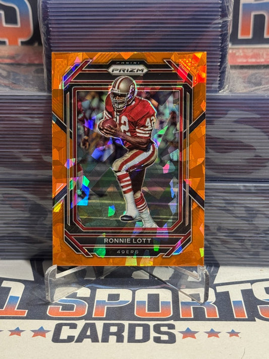 2022 Panini Prizm (Orange Ice Prizm) Ronnie Lott 272