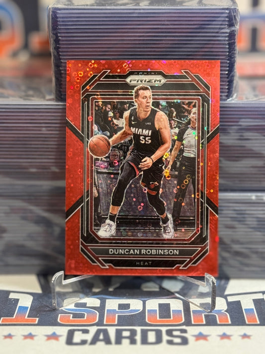 2022 Panini Prizm (Red Disco Prizm 37/100) Duncan Robinson 168