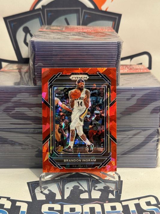 2022 Panini Prizm (Red Ice Prizm) Brandon Ingram #208