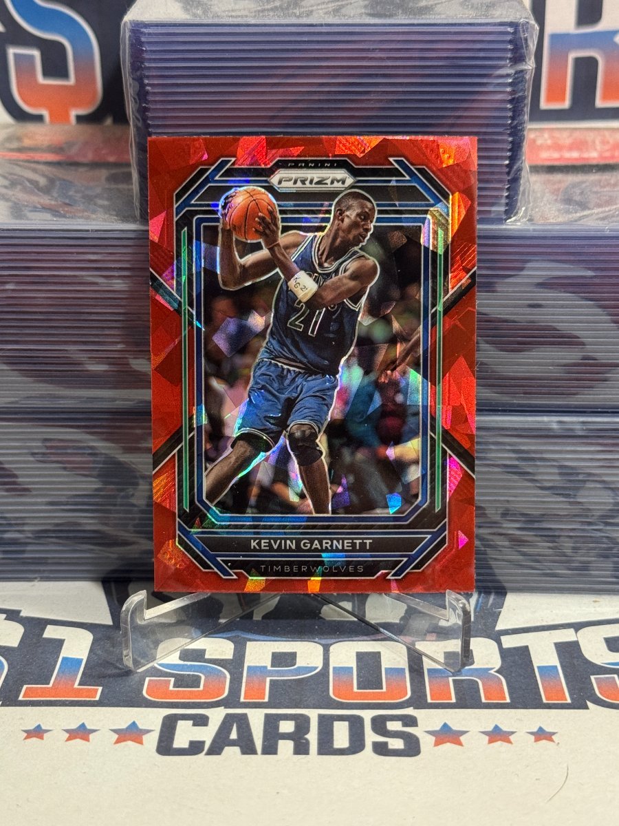 2022 Panini Prizm (Red Ice Prizm) Kevin Garnett 282