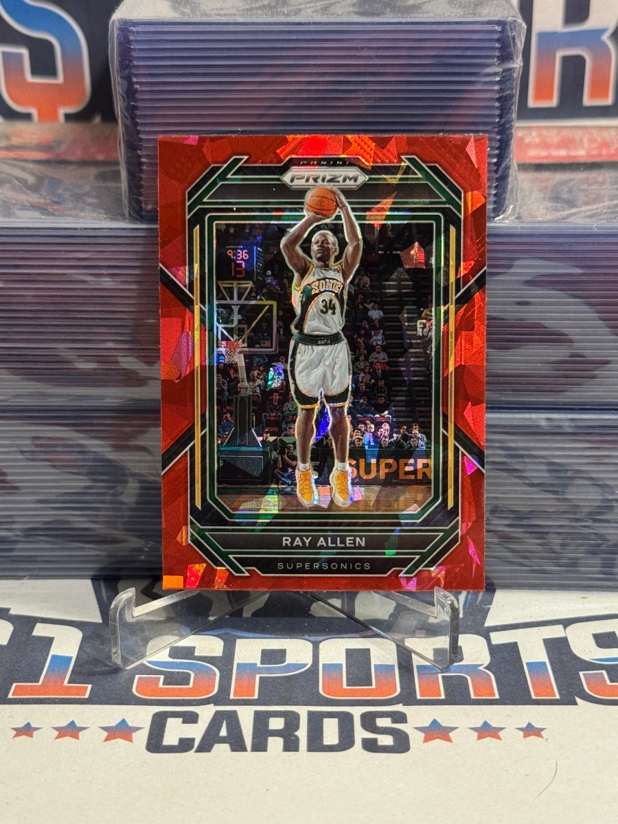 2022 Panini Prizm (Red Ice Prizm) Ray Allen 278