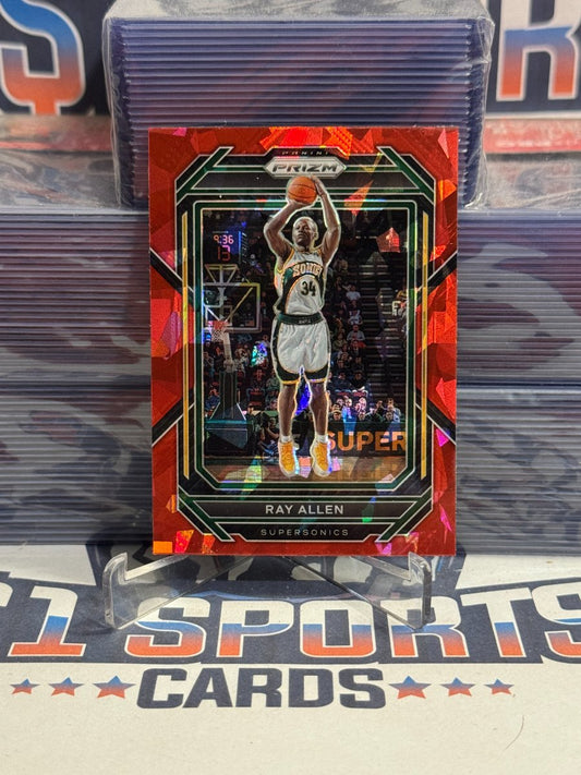 2022 Panini Prizm (Red Ice Prizm) Ray Allen 278