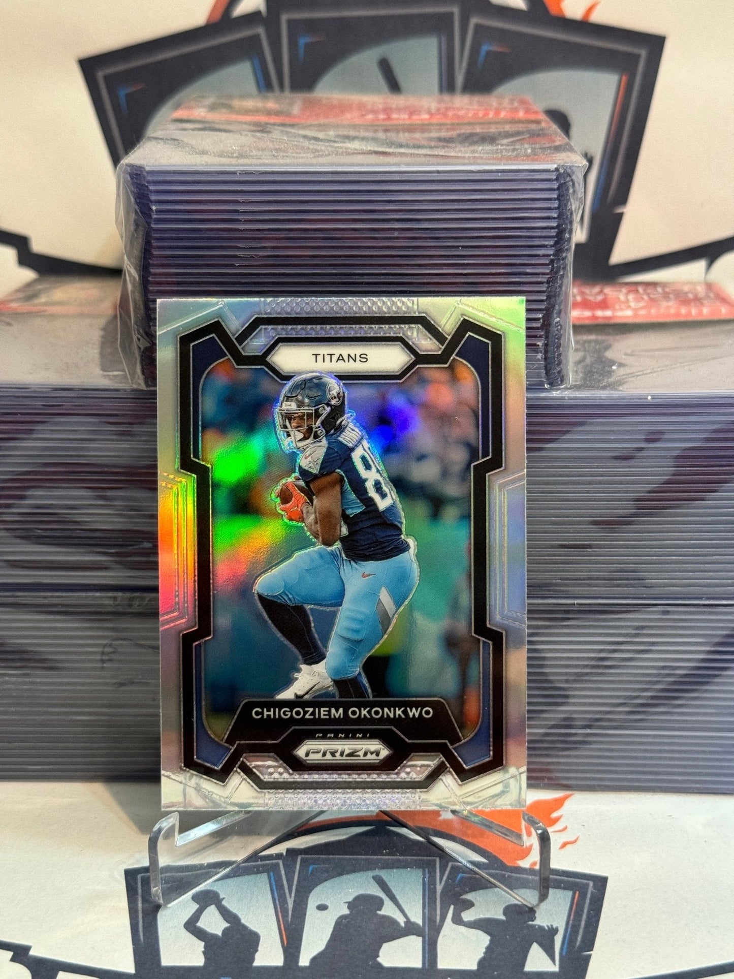 2022 Panini Prizm (Silver Prizm) Chigoziem Okonkwo Rookie #288