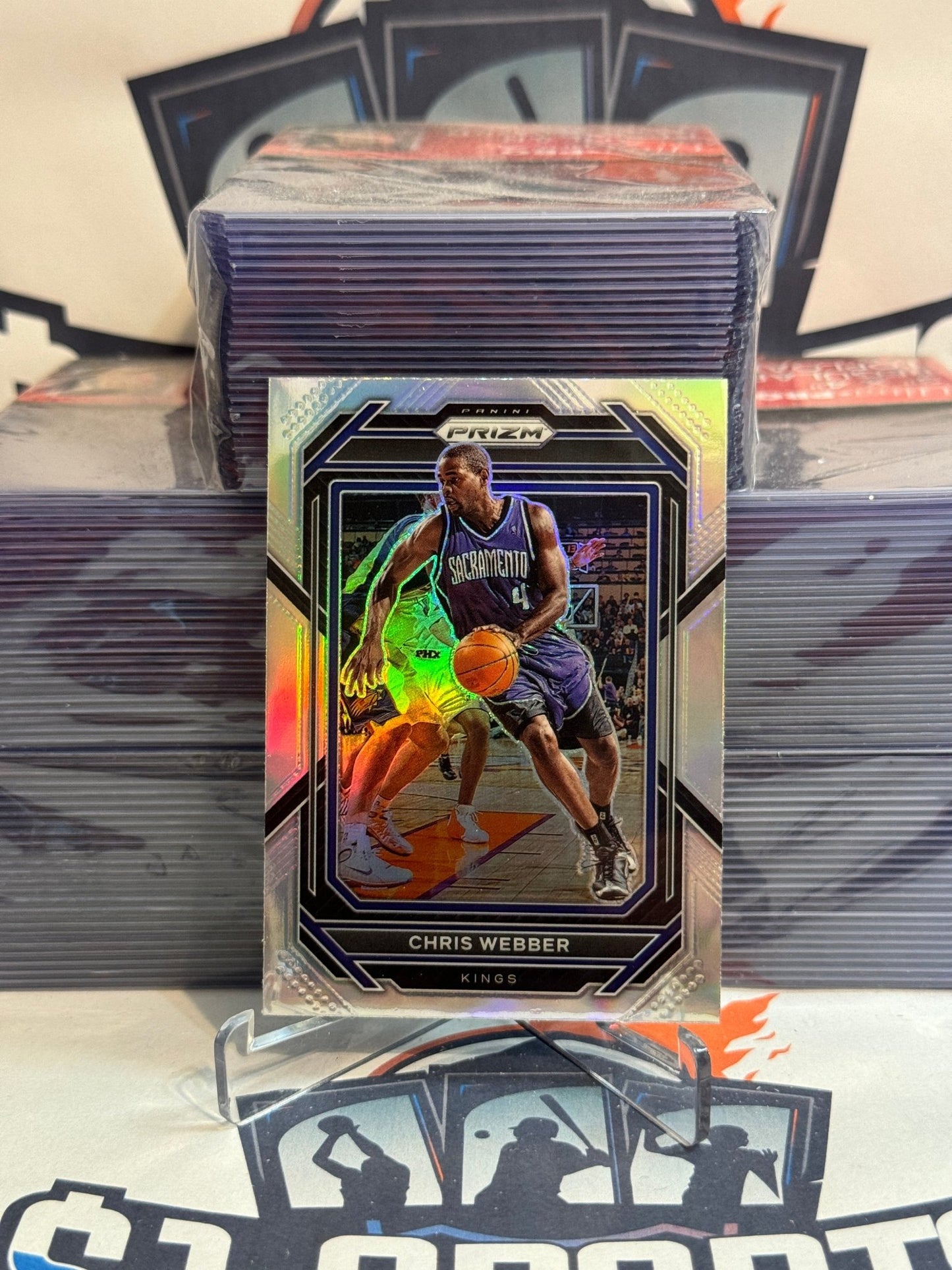 2022 Panini Prizm (Silver Prizm) Chris Webber #288