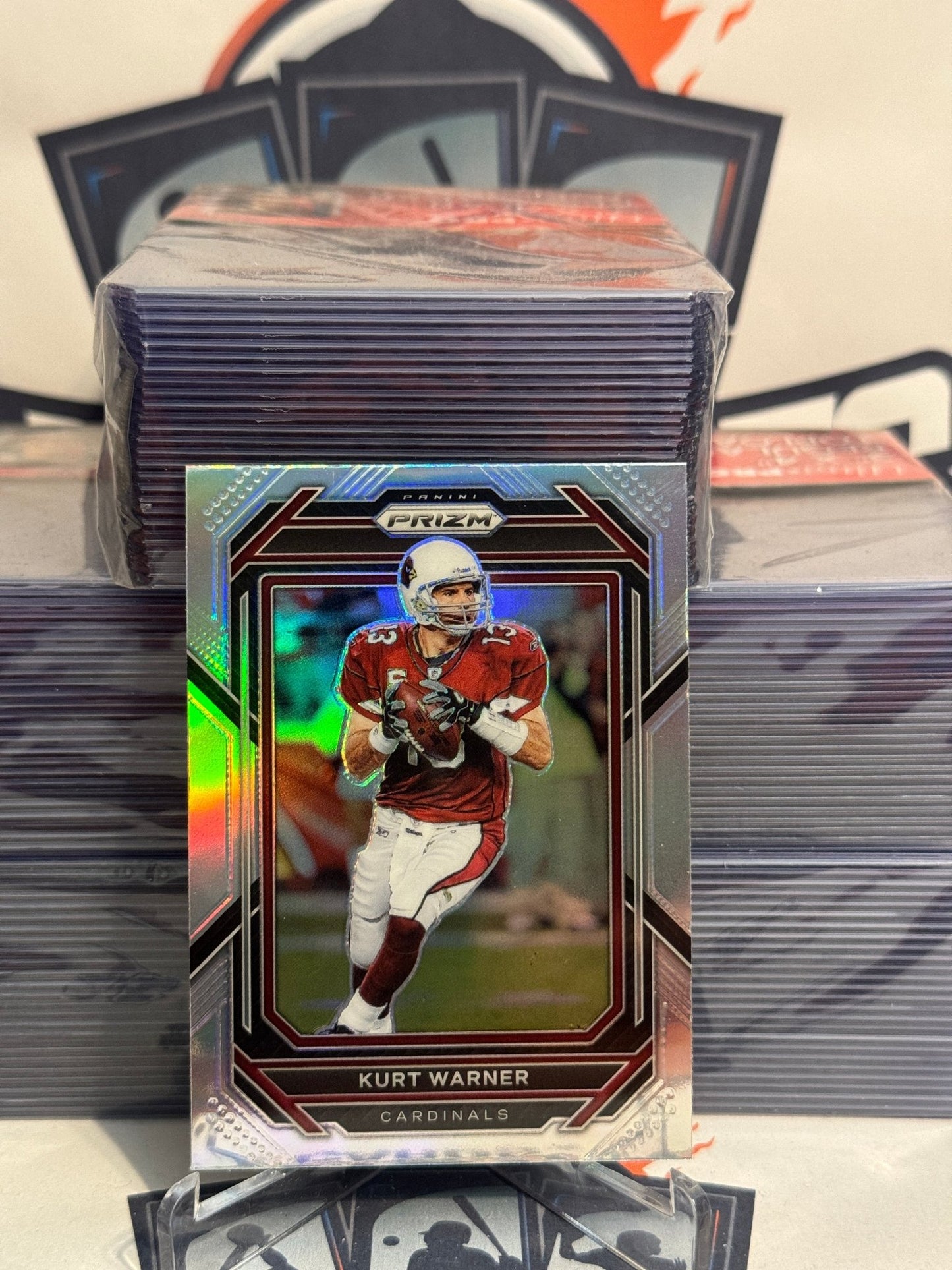 2022 Panini Prizm (Silver Prizm) Kurt Warner #9