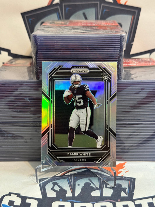 2022 Panini Prizm (Silver Prizm) Zamir White Rookie #323