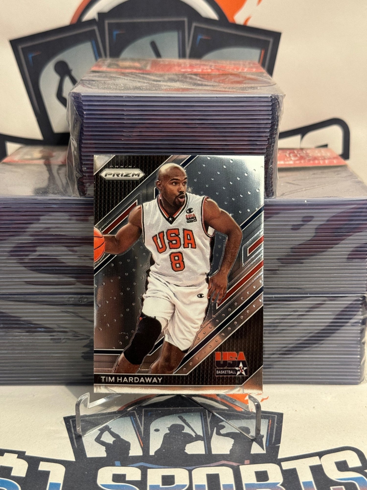 2022 Panini Prizm (USAB) Tim Hardaway #6