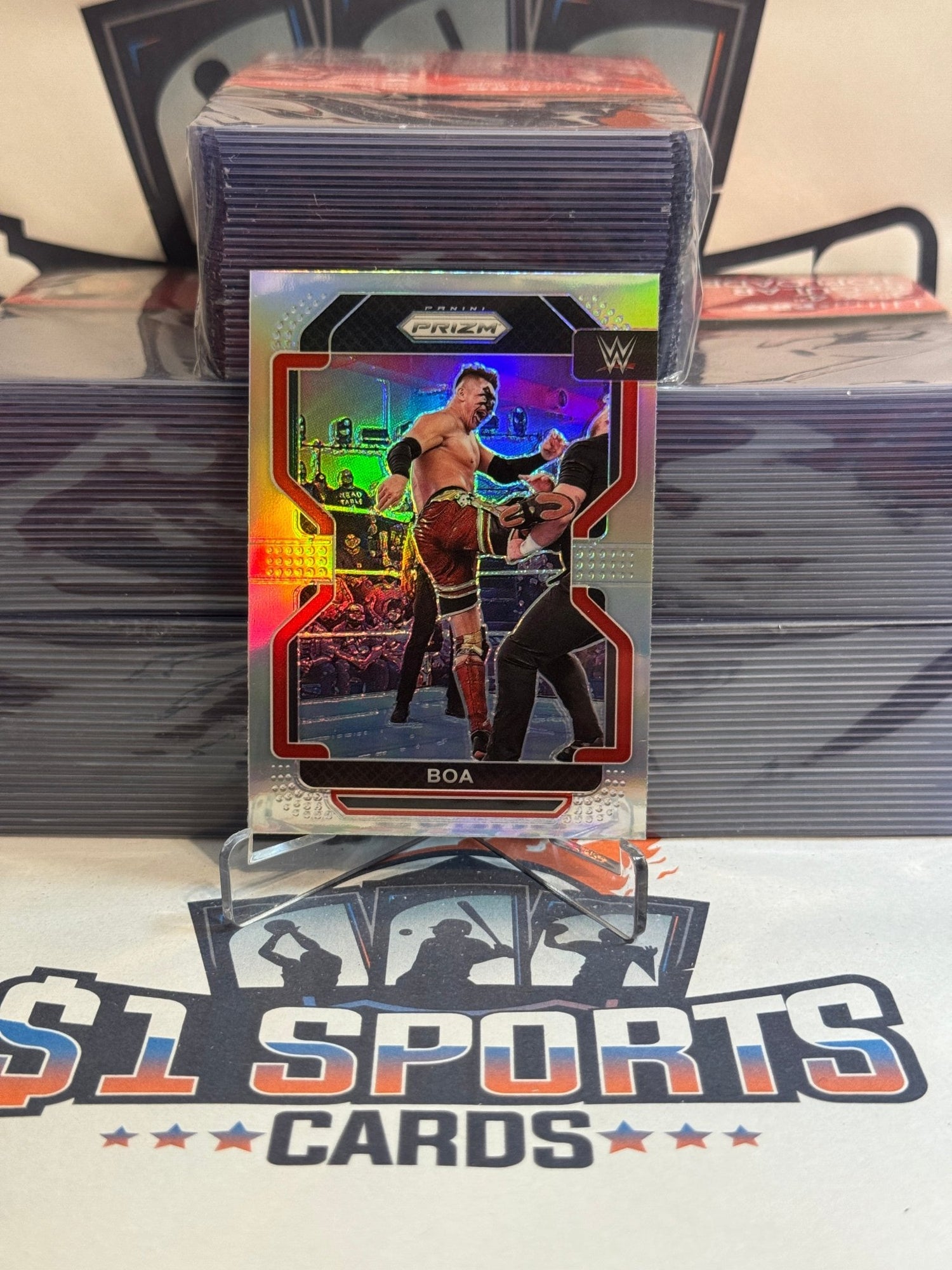 2022 Panini Prizm WWE (Silver Prizm) BOA #126