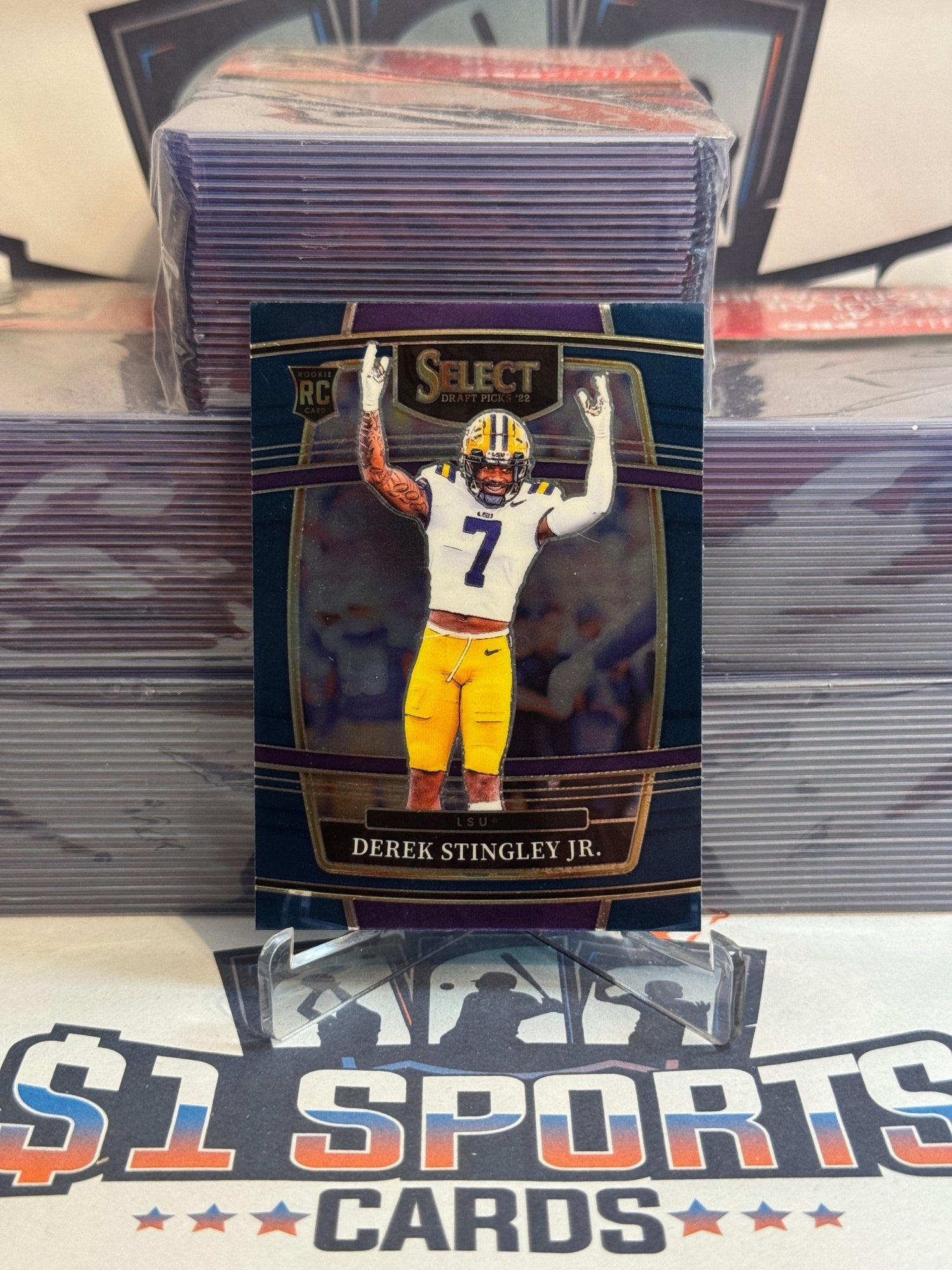 2022 Panini Select Draft Picks Derek Stingley Jr. Rookie #20