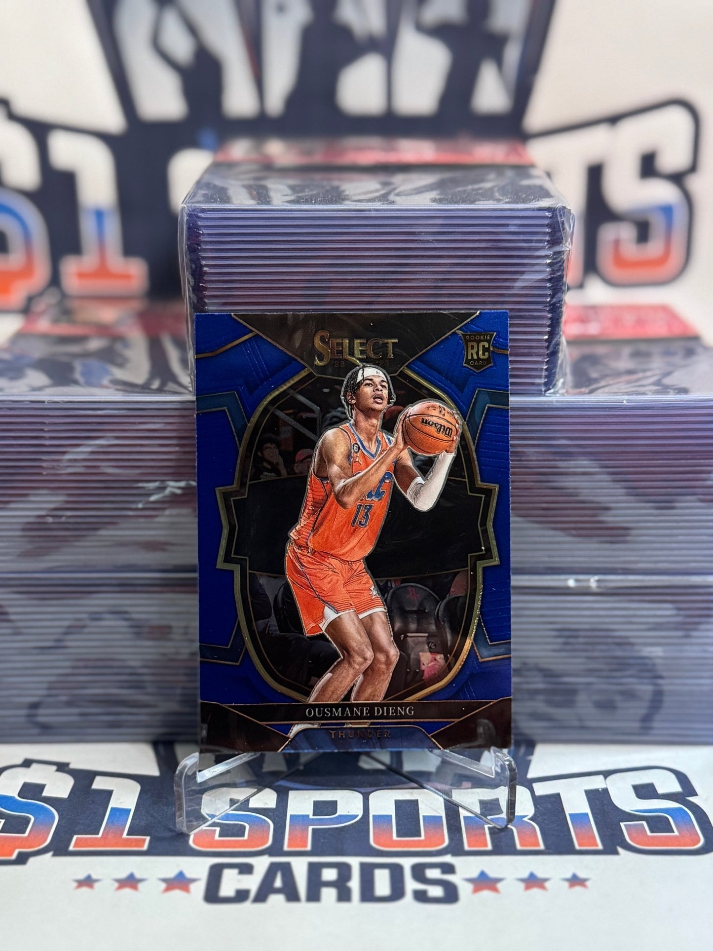 2022 Panini Select Ousmane Dieng Rookie #76