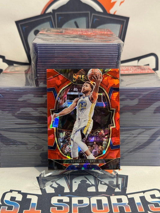 2022 Panini Select (Red Ice Prizm) Stephen Curry #27