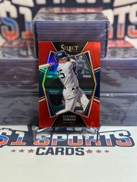 2022 Panini Select (Red Prizm 141/199) Gleyber Torres #198