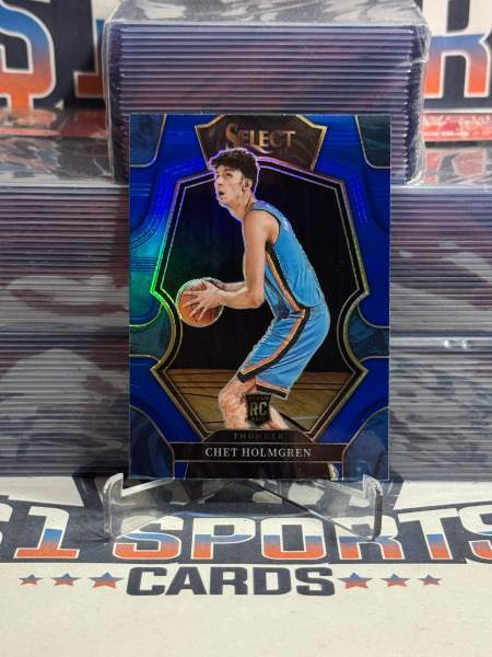 2022 Panini Select (Silver Prizm) Chet Holmgren Rookie 196