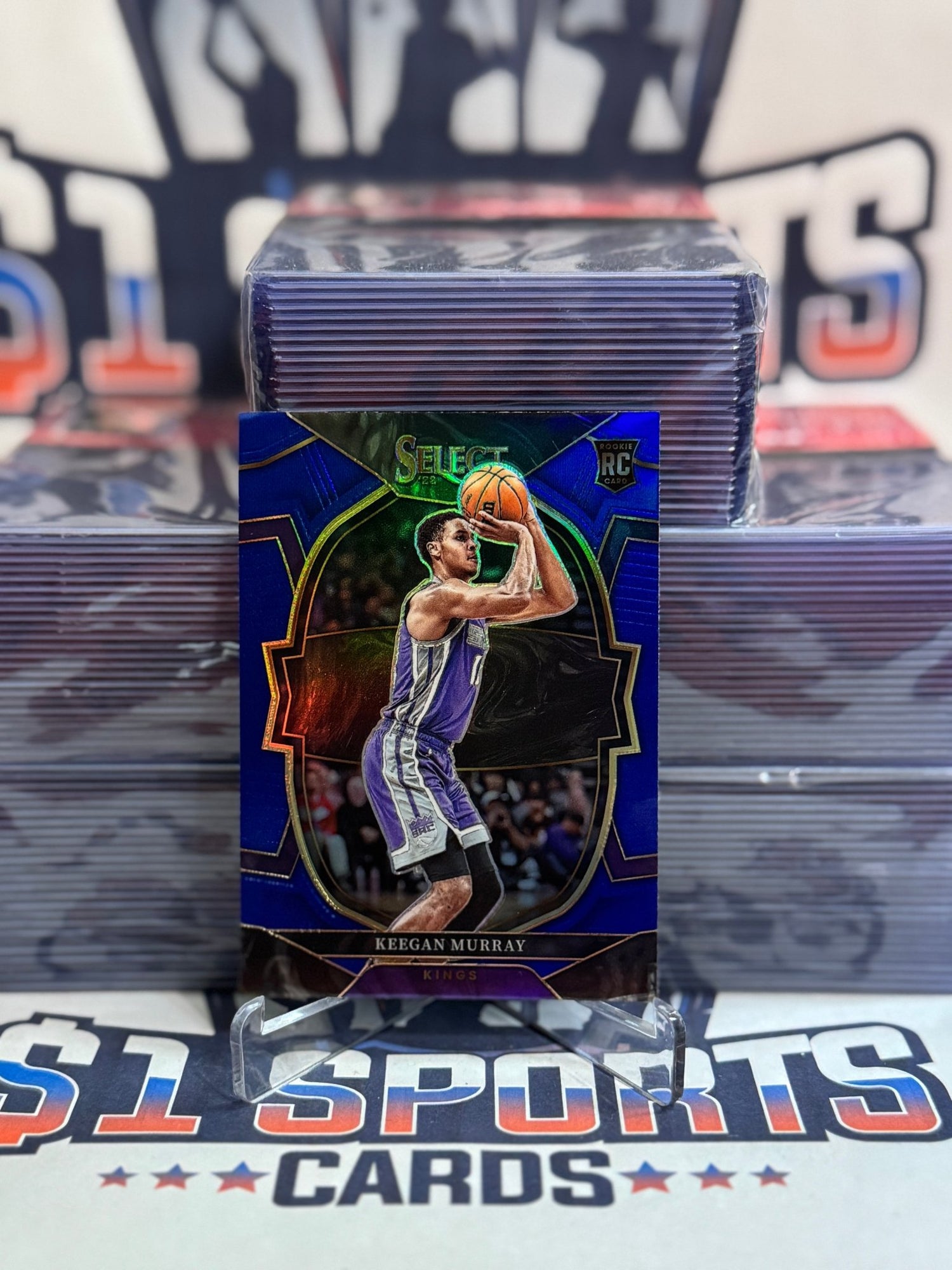 2022 Panini Select (Silver Prizm) Keegan Murray Rookie #81