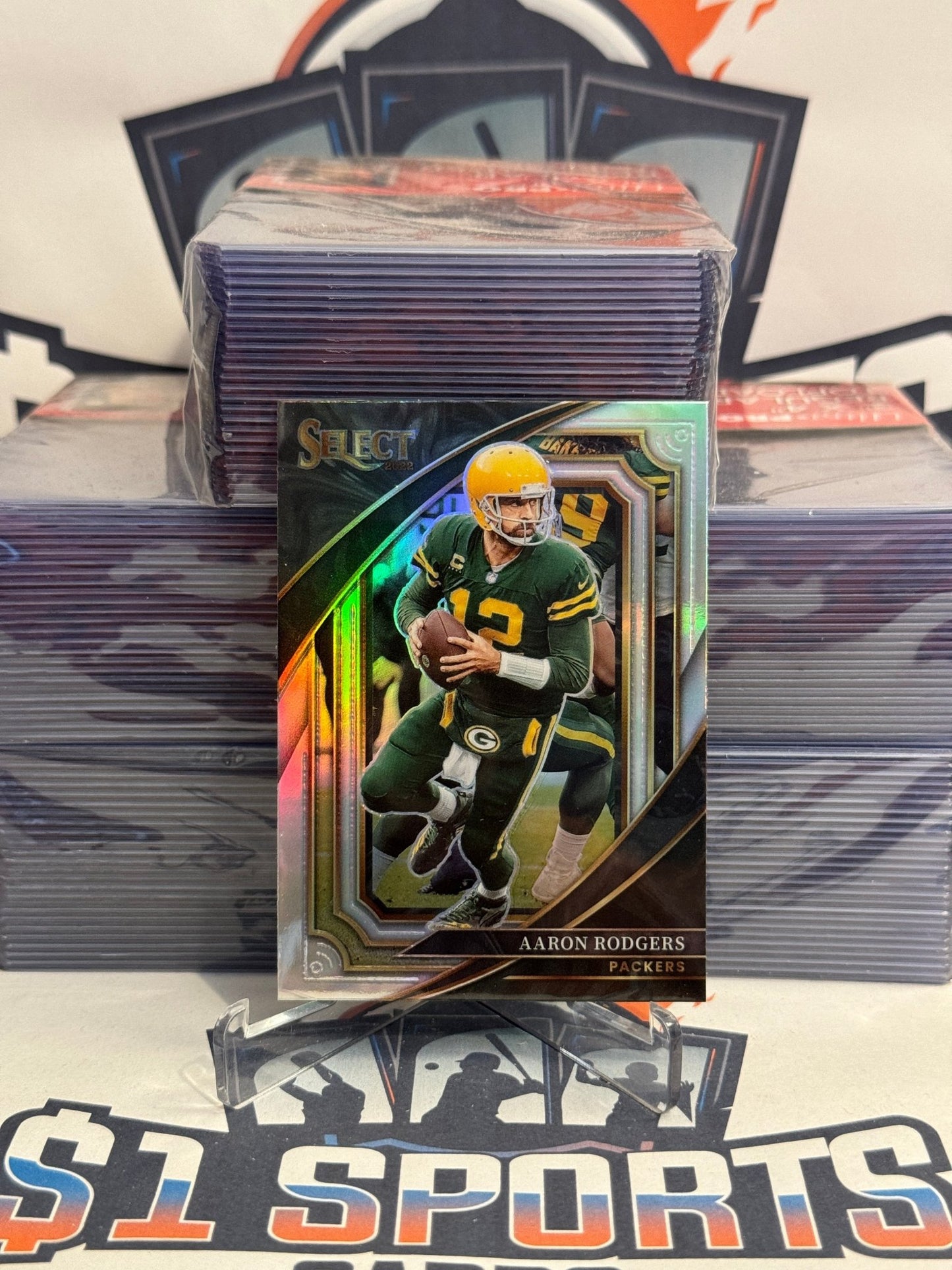 2022 Panini Select (Silver Prizm, Suite Level) Aaron Rodgers #329
