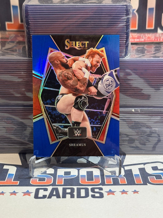 2022 Panini Select WWE (Blue Prizm 172/199) Sheamus 122