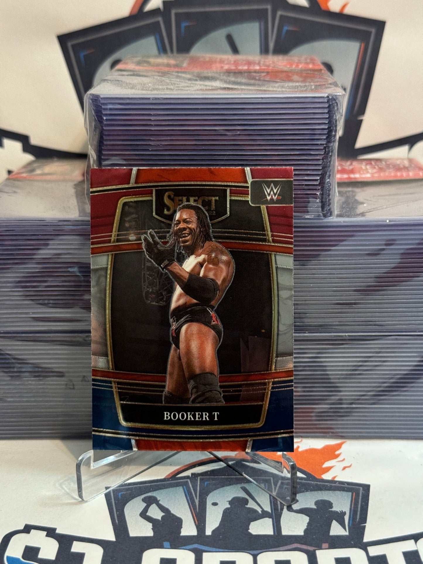 2022 Panini Select WWE Booker T #93