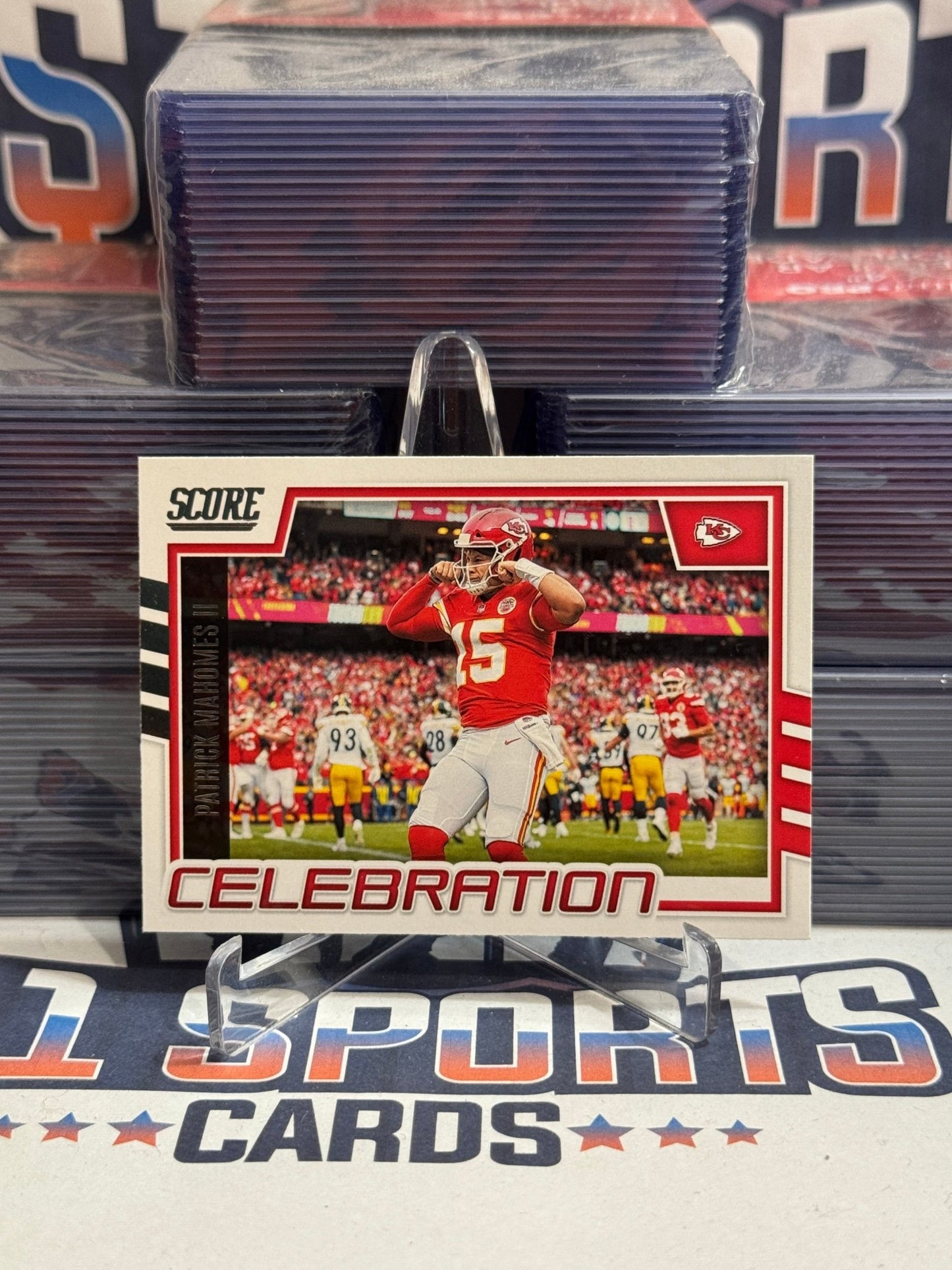 2022 Score (Celebration) Patrick Mahomes II #C - PM