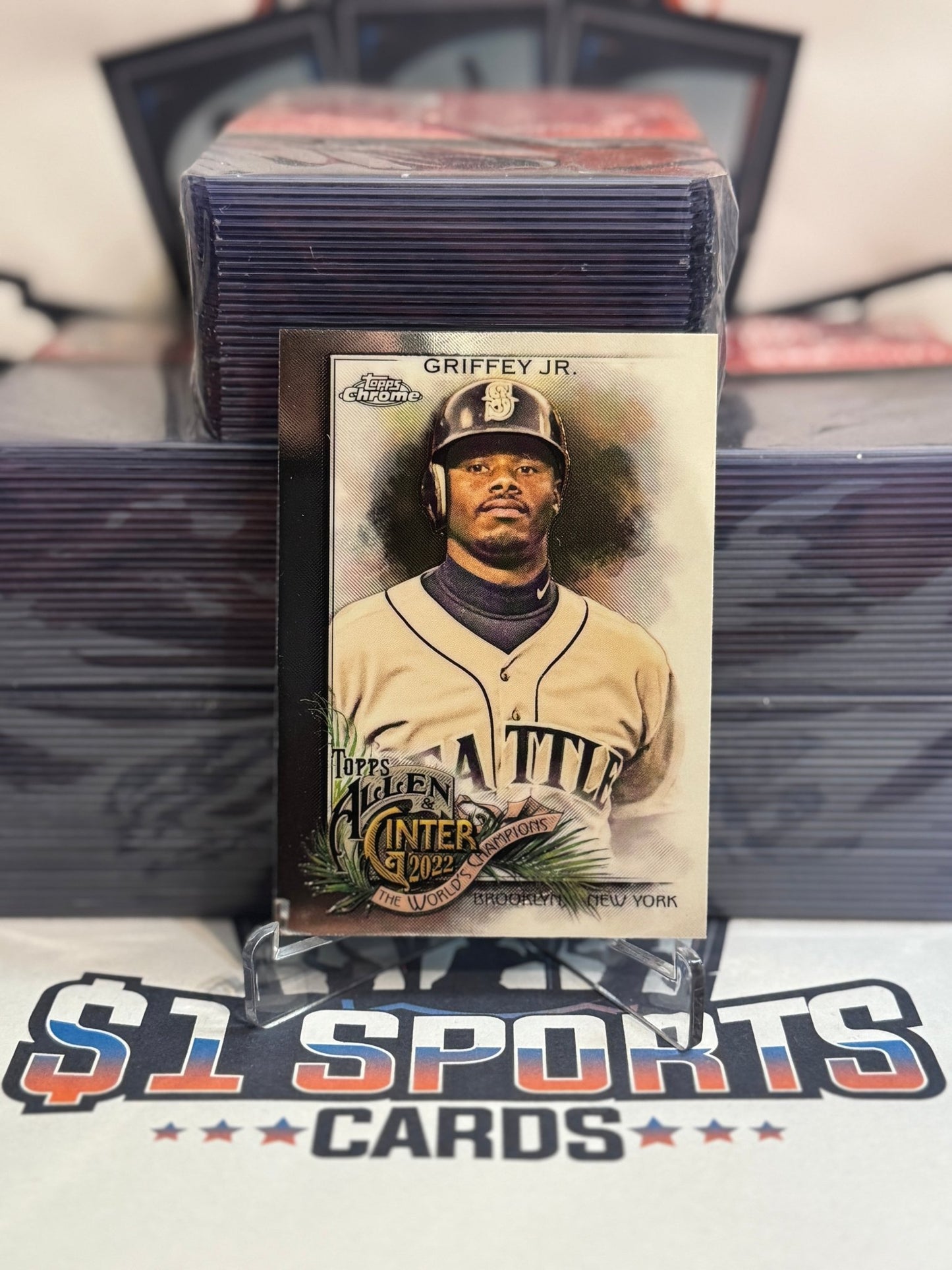 2022 Topps Allen & Ginter Chrome Ken Griffey Jr. #39