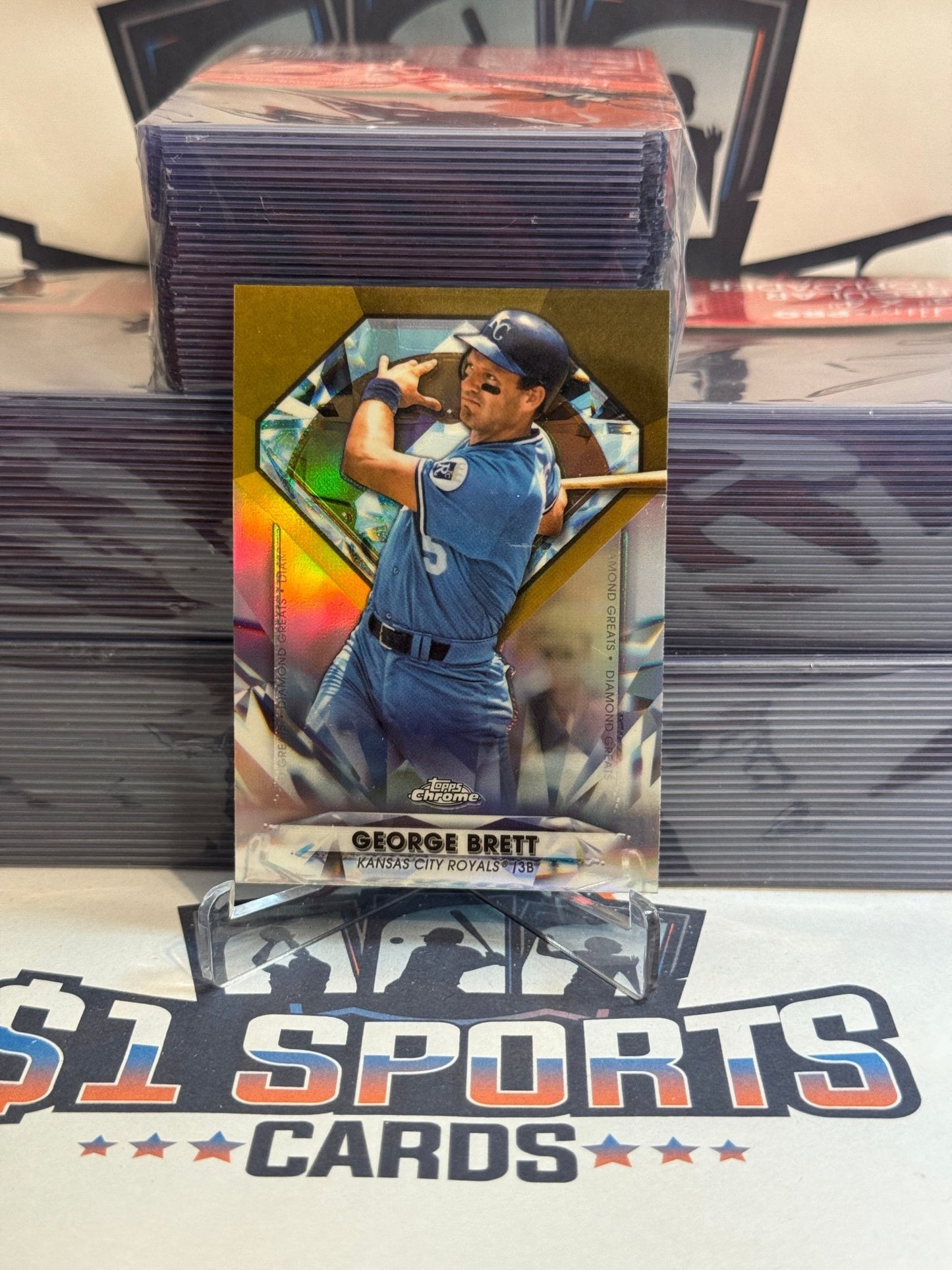 2022 Topps Chrome (Diamond Greats) George Brett #DGC - 35