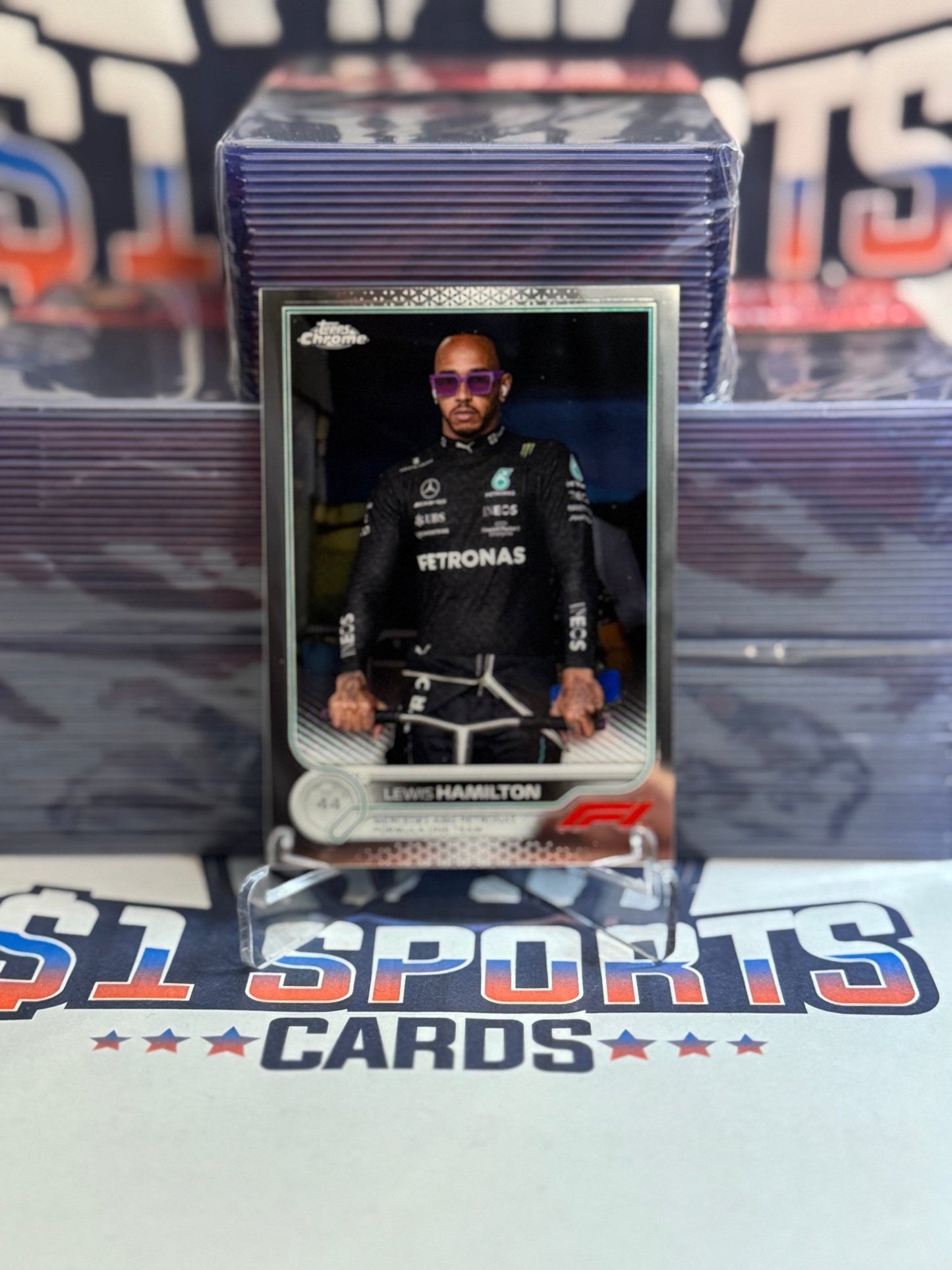 2022 Topps Chrome Formula One Lewis Hamilton #8
