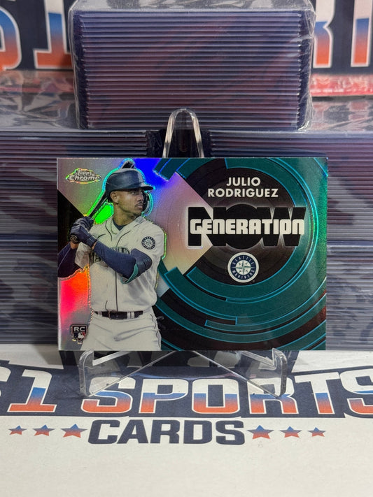2022 Topps Chrome (Generation Now) Julio Rodriguez Rookie GNC - 24