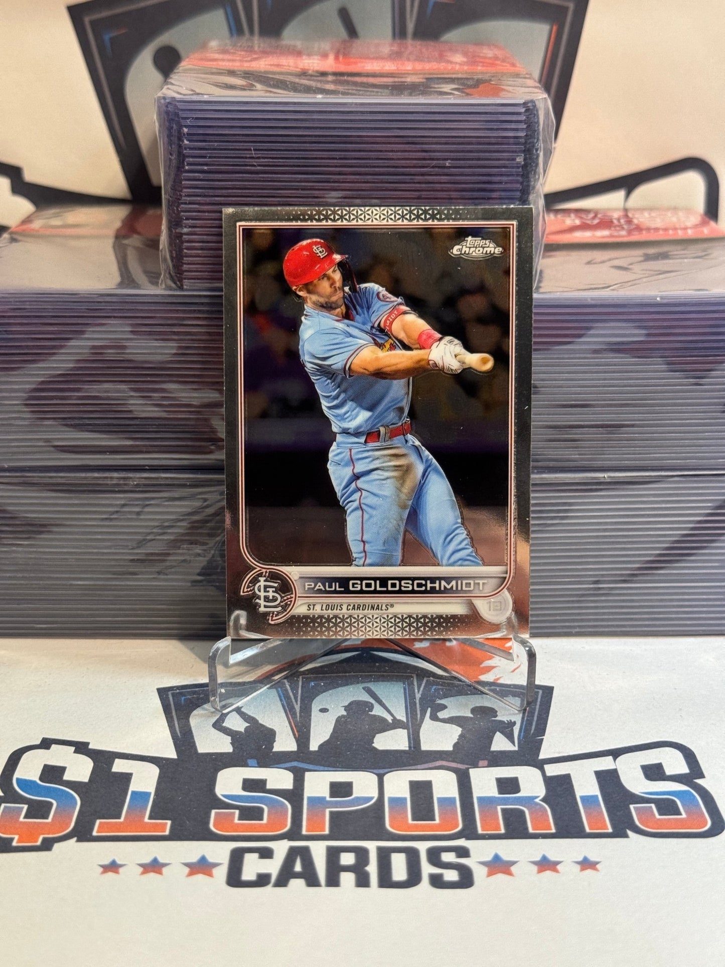 2022 Topps Chrome Paul Goldschmidt #82