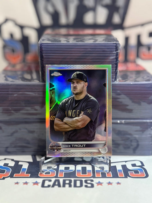 2022 Topps Chrome (Refractor, All - Star Game) Mike Trout #ASGC - 1