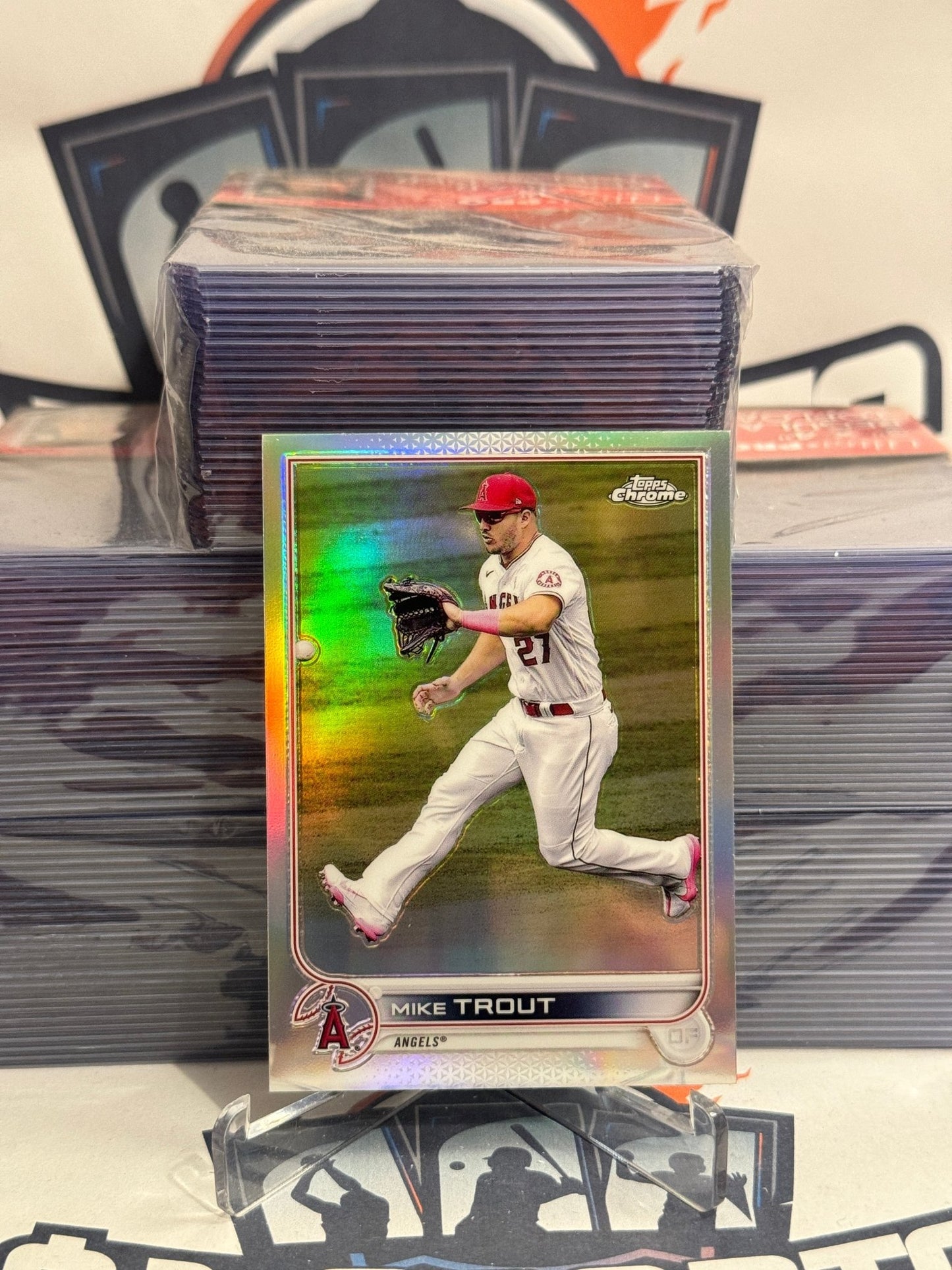 2022 Topps Chrome (Refractor) Mike Trout #200